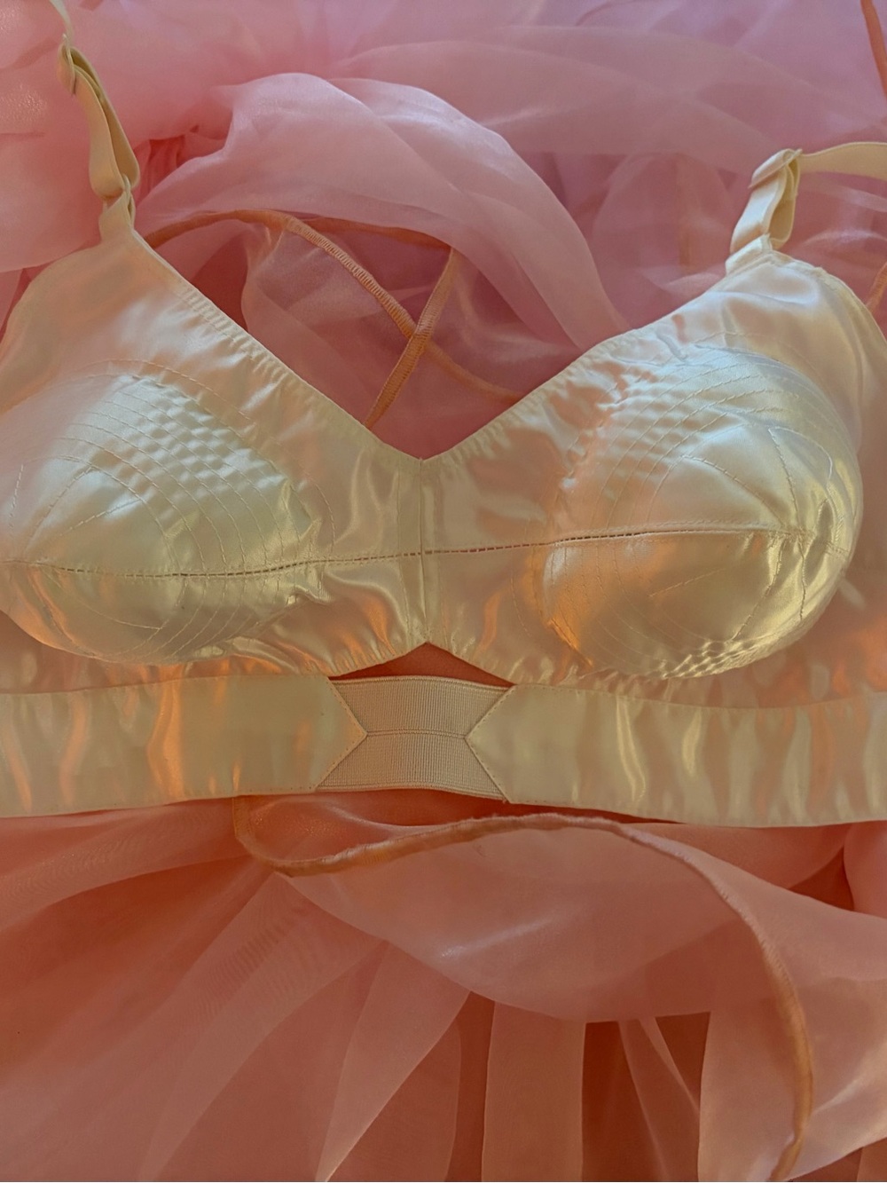 Calling All Vintage Girlies! Custom designed Marilyn/Madonna bra and girdle - Picture 3 of 11